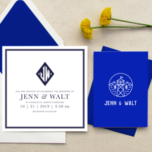 Wedding Invitation and Logo | Invitation Design by FFoundry