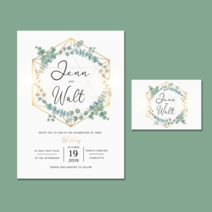 Invitation Design by TheLogoHouse for this project | Design: #21502973