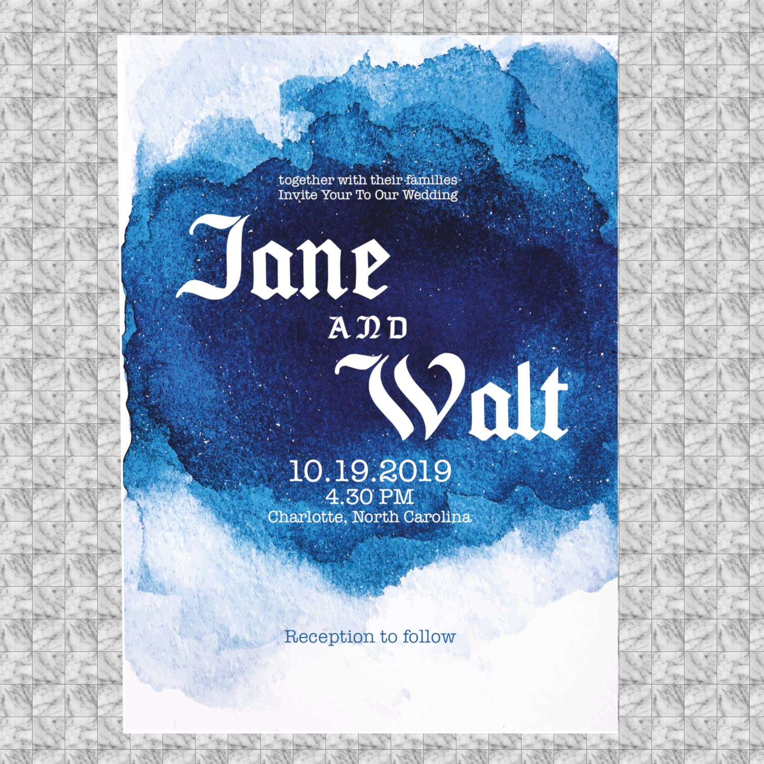 Invitation Design by Michaels_Tech for this project | Design #21506708