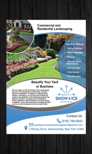 Flyer-Design von Kreative Life für Bumpys Polar Freeze, Inc. | Design: #21497551