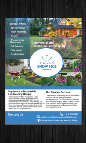 Flyer-Design von Khanh Ly Le für Bumpys Polar Freeze, Inc. | Design #21497552