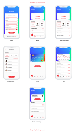 Marsh Payment Processing & money transfer Application | App-Design von 5SD solutions