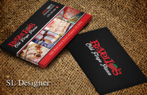 Business Card Design by SL Designer for Revello's Old Forge Pizza in Kingston | Design: #21496588