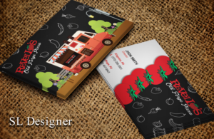 Pizza van | Business Card Design by SL Designer
