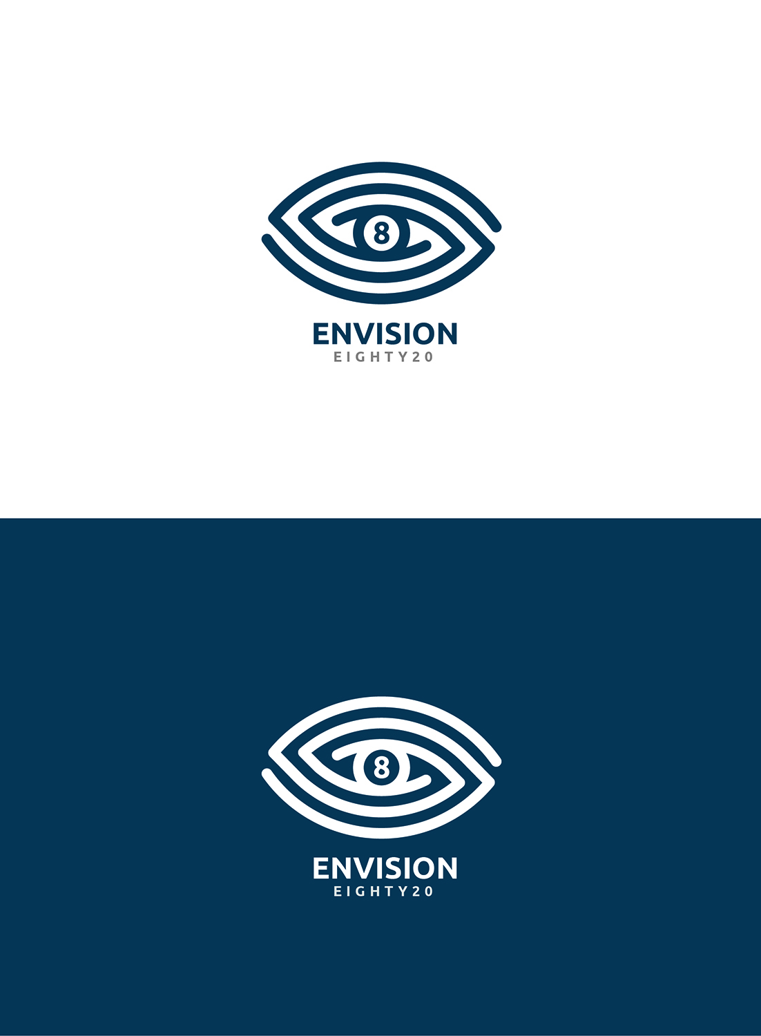 Logo Design by John Neuron for Envision Eighty20 | Design #21499613