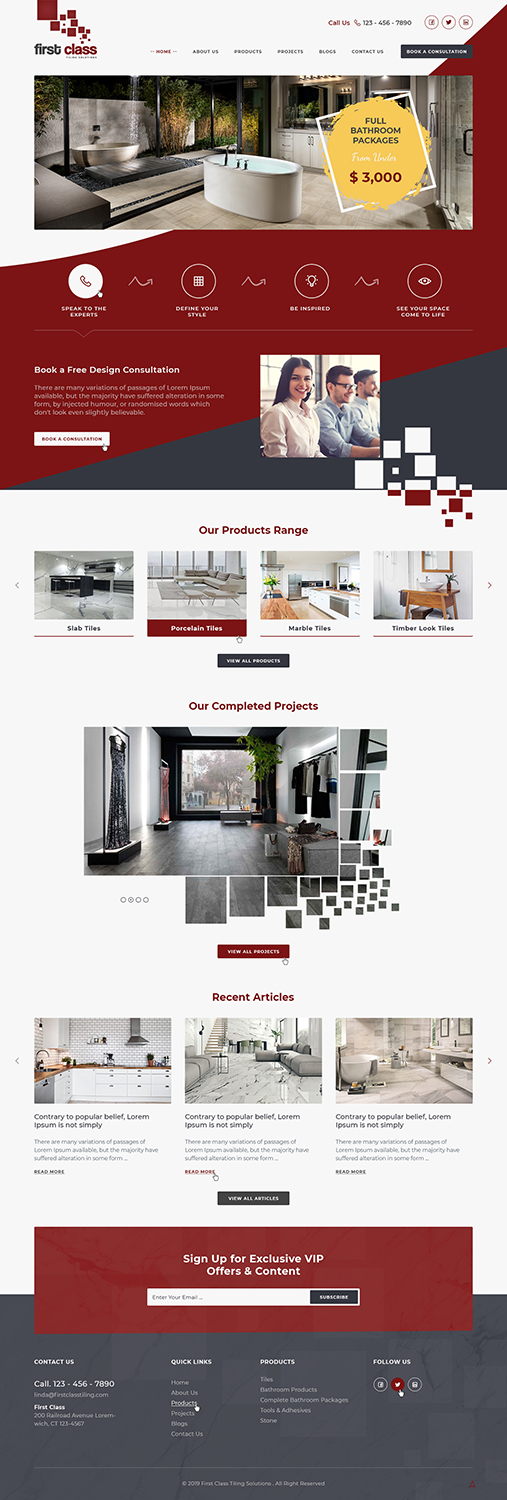 Web Design by Ved Web Services for this project | Design #21504254