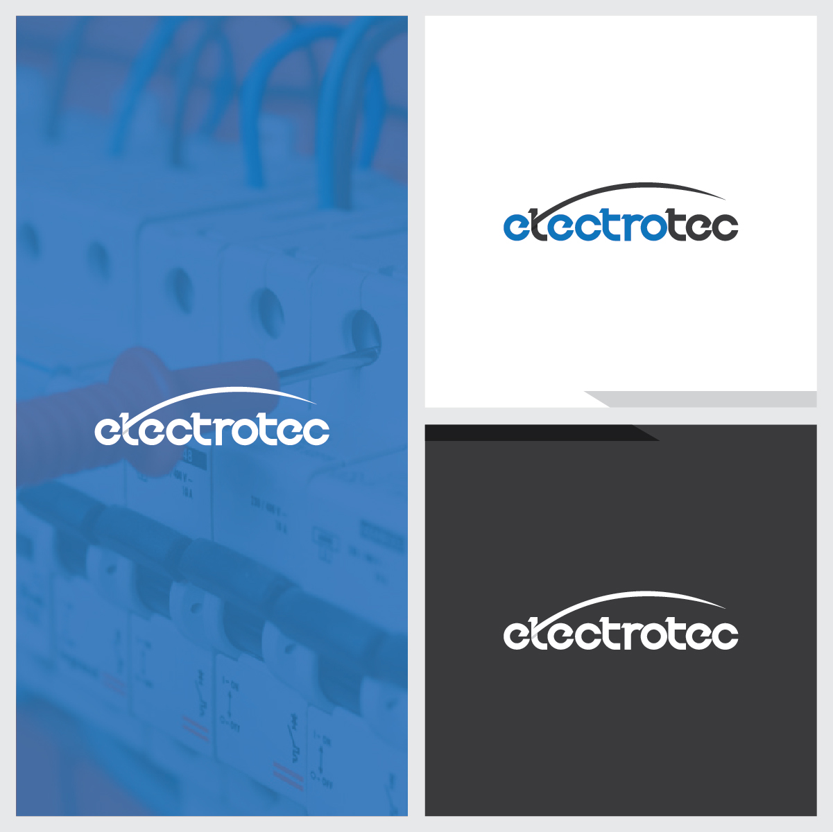 Logo and Business Card Design by Deziners Zone for Electrotec Electrical Contractors Ltd | Design #21504404
