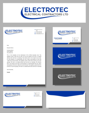 electrotec | Diseño de Logo y Tarjeta de Presentación por CIG Designer