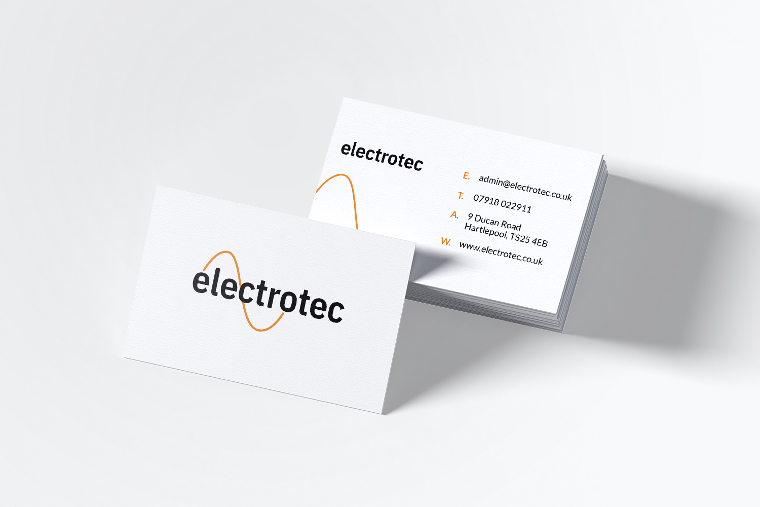Logo- und Visitenkarten-Design von Petrov für Electrotec Electrical Contractors Ltd | Design #21500988