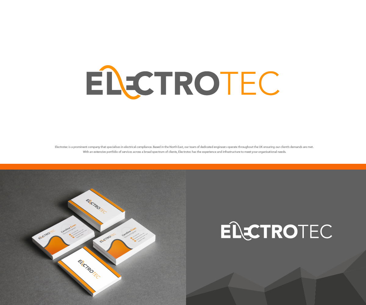 Logo and Business Card Design by Magai for Electrotec Electrical Contractors Ltd | Design #21538496
