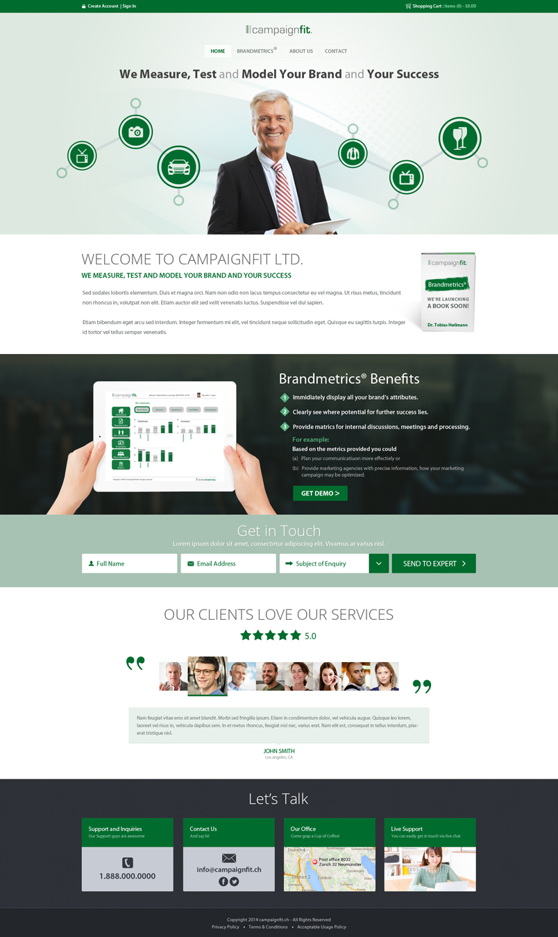 Web Design by Hashim Creetto for this project | Design #4312722