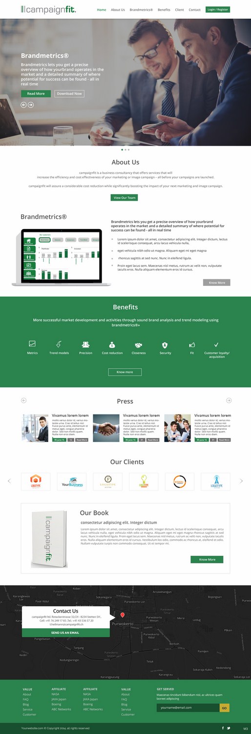 Web Design by pb for this project | Design #4293809