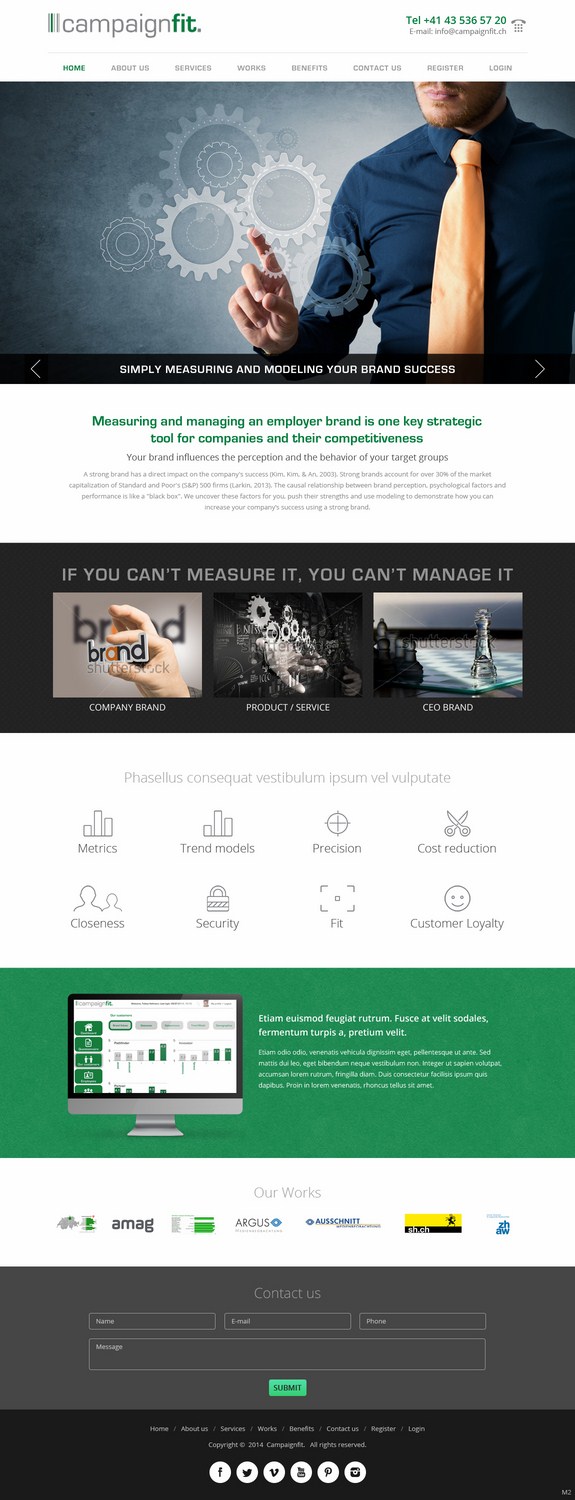 Web Design by pb for this project | Design #4293840