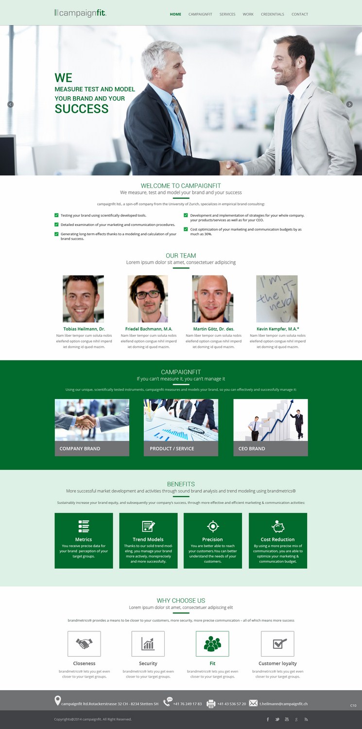 Web Design by pb for this project | Design #4293950