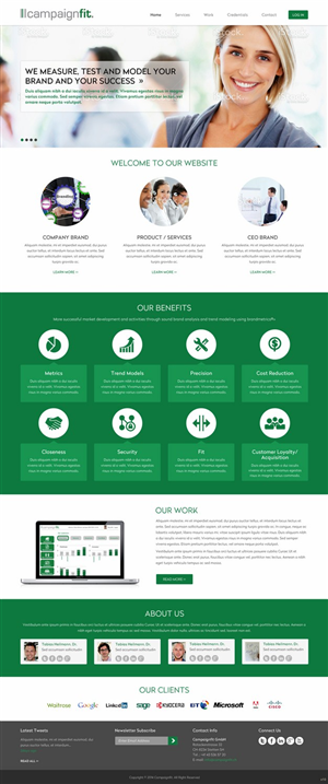 Web Design par pb pour ce projet | Design : #4302317