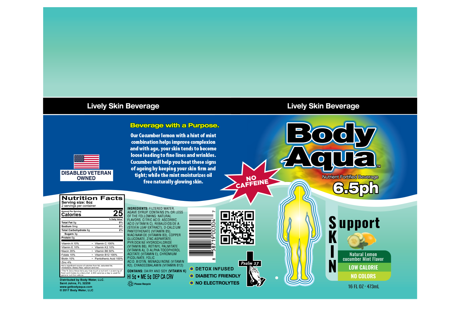 Diseño de Etiqueta por PointGrfx para Body Water LLC | Diseño #21500571