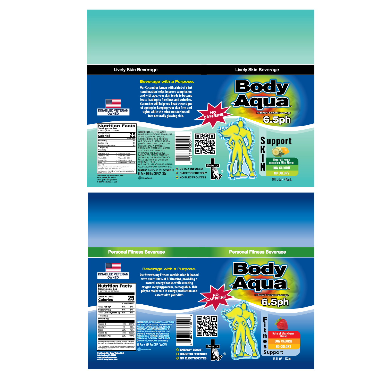 Label Design by PointGrfx for Body Water LLC | Design #21504931