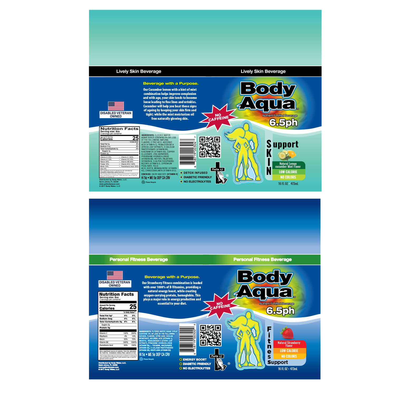 Diseño de Etiqueta por PointGrfx para Body Water LLC | Diseño #21504978