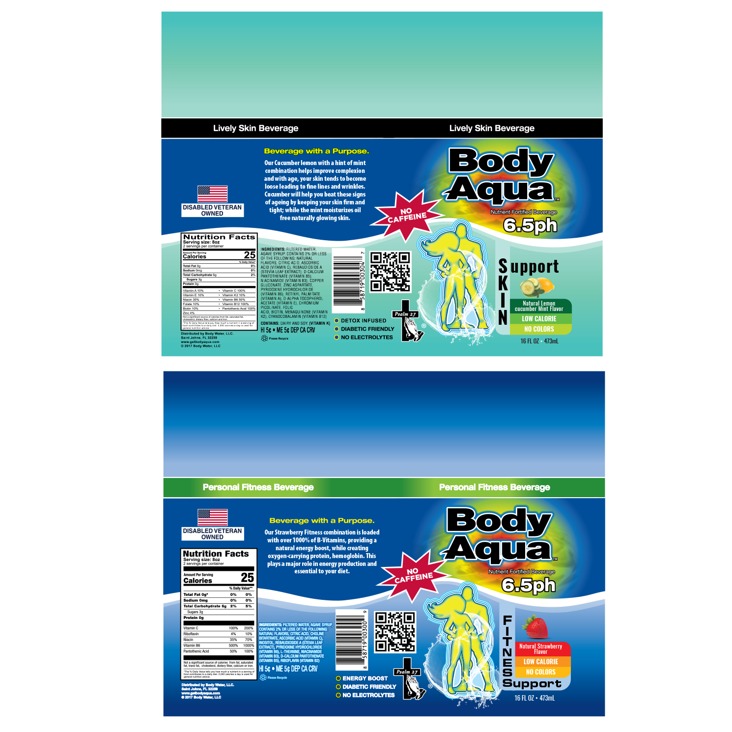 Diseño de Etiqueta por PointGrfx para Body Water LLC | Diseño #21508404