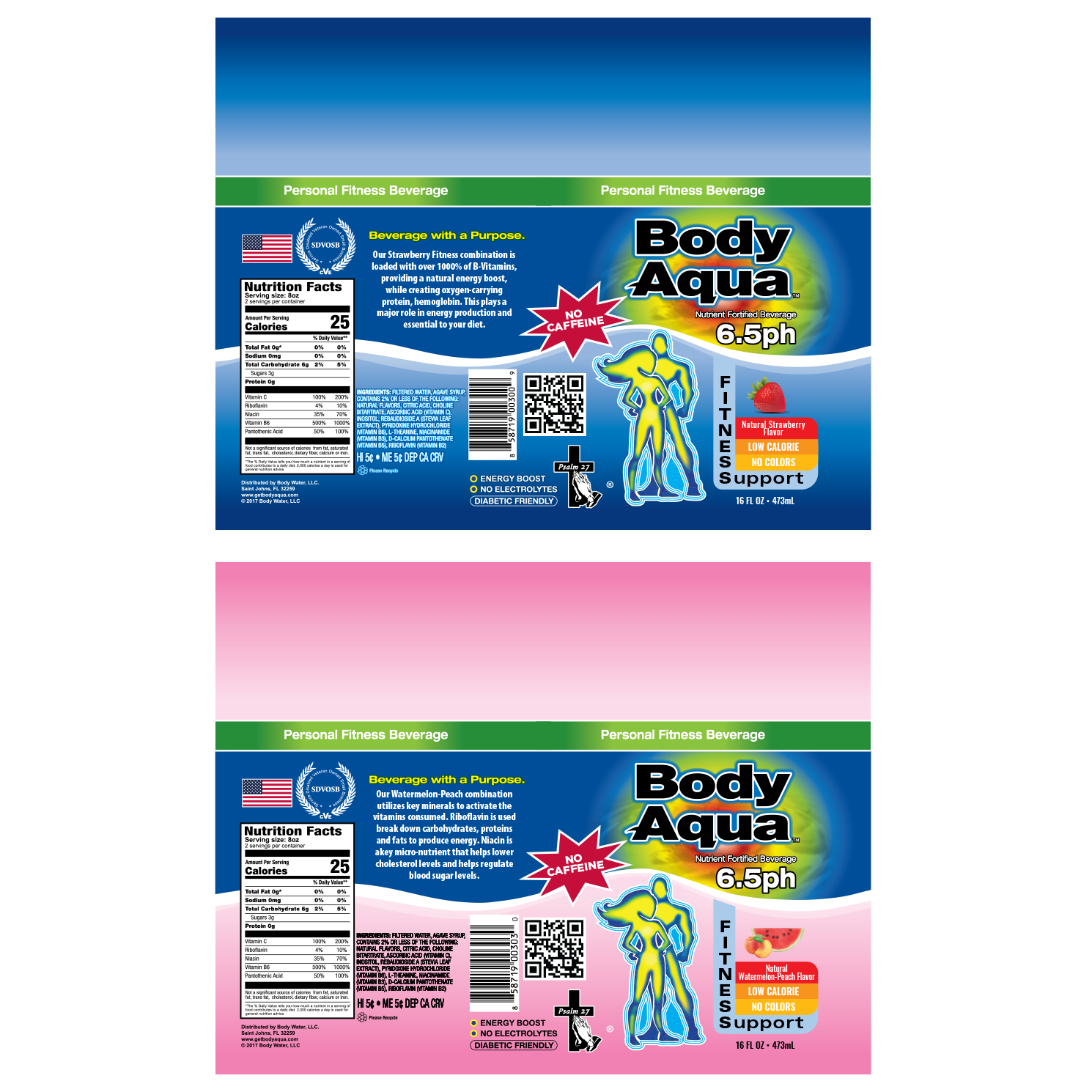 Label Design by PointGrfx for Body Water LLC | Design #21515511