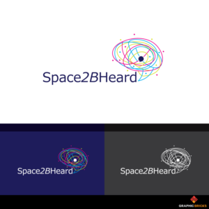Space2BHeard  or S2BH | Logo-Design von Graphic Bricks