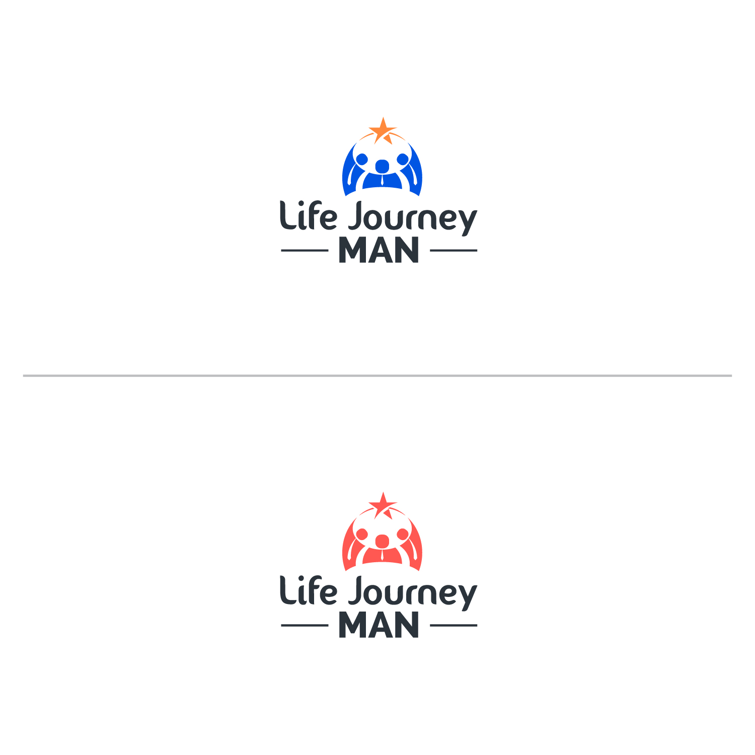 Logo Design by M6G for Life Journey Man | Design #21500225