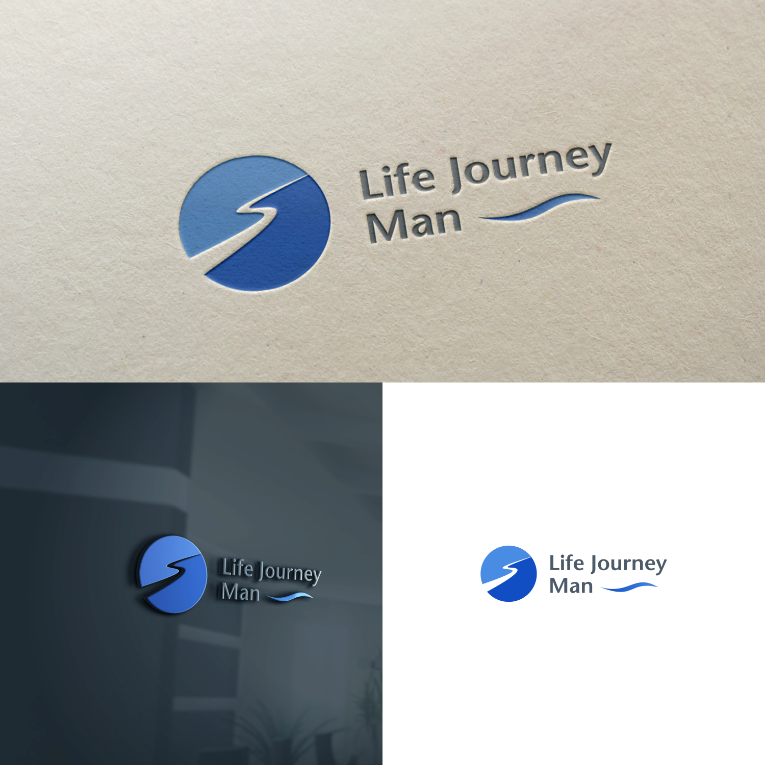 Logo Design by Artgo for Life Journey Man | Design #21499182