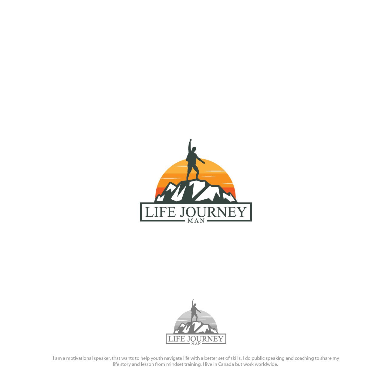 Logo Design by 4tech services for Life Journey Man | Design #21505322