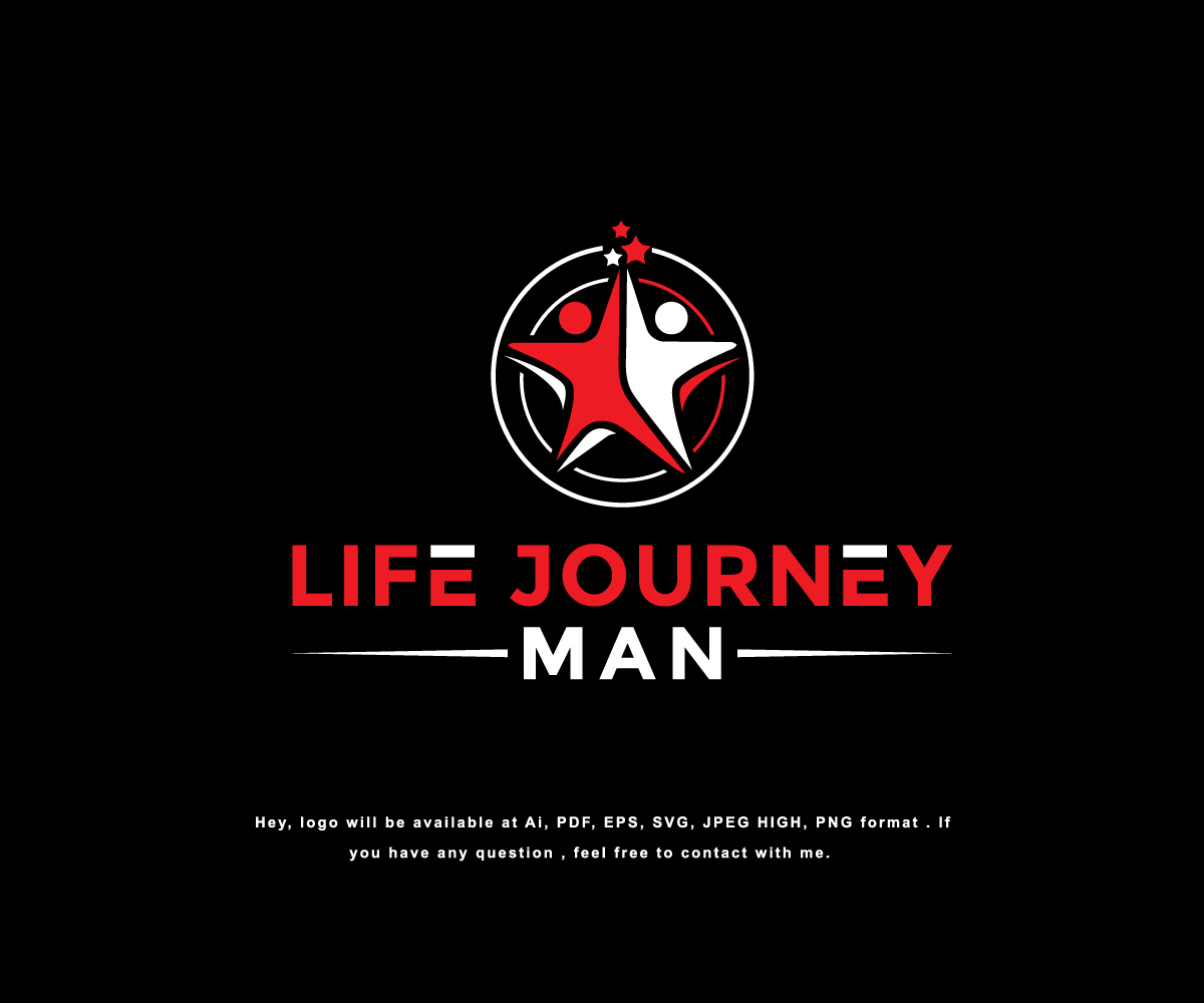 Logo Design by Design Solving for Life Journey Man | Design #21499573
