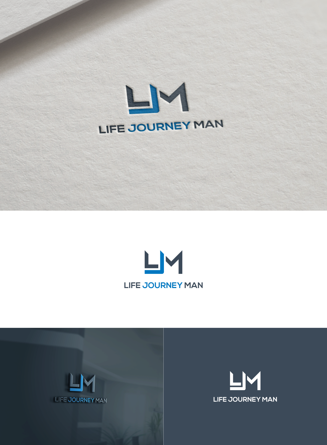 Logo Design by anggun diantorro 2 for Life Journey Man | Design #21499304