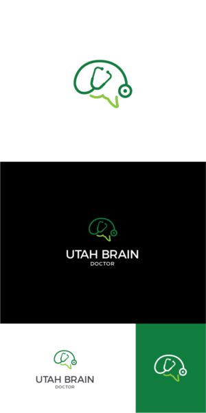 Text is not imperative, but if included, prefer minimalist/modern utah brain doctor. | Logo Design by somani