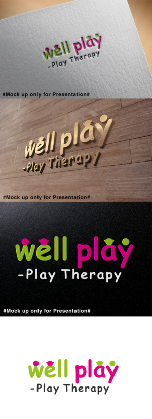 Diseño de Logo por designmind78 para Well Play - Play Therapy | Diseño: #21509674