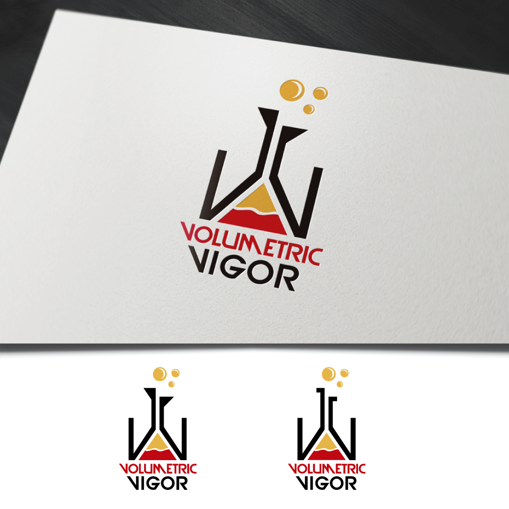 Logo Design by WooW Designs for Volumetric Vigor  | Design #21506607
