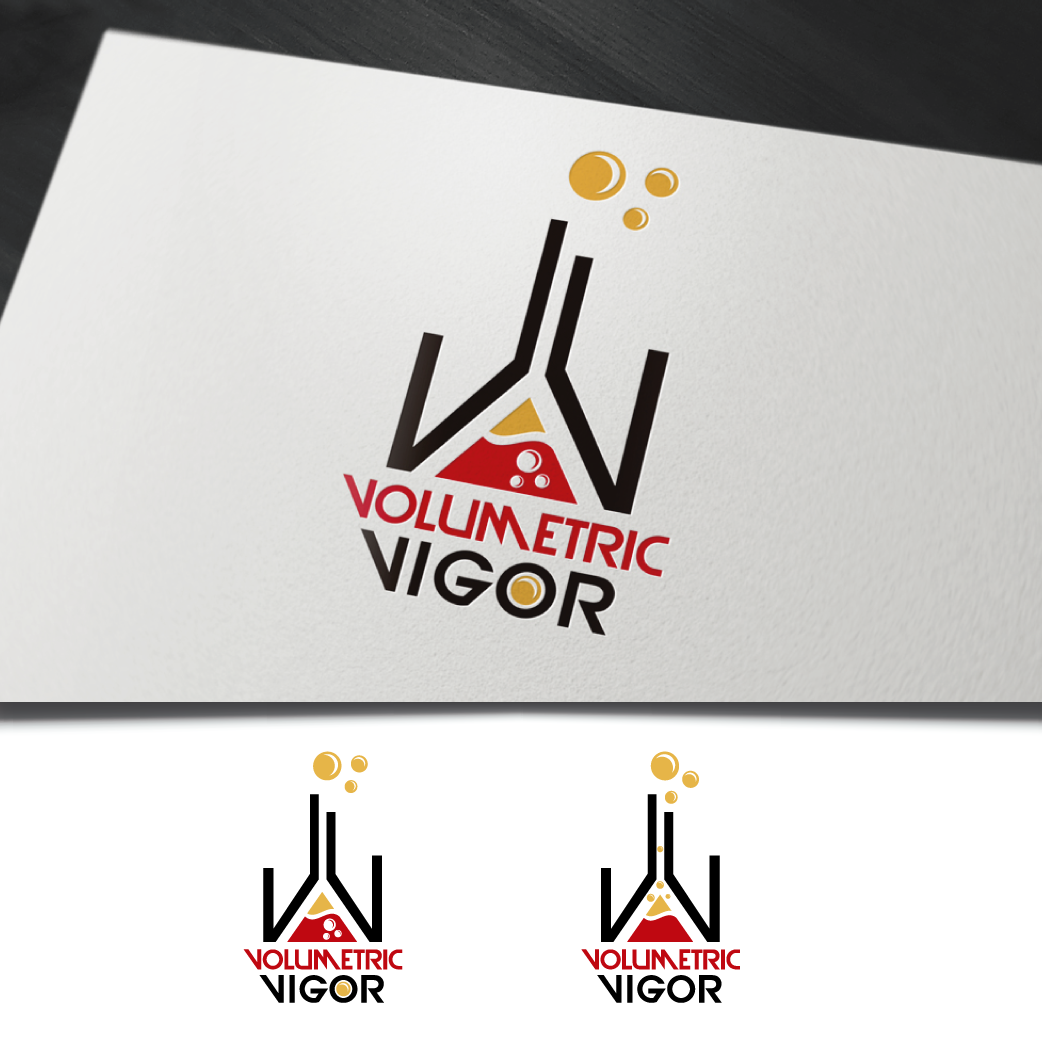 Logo Design by WooW Designs for Volumetric Vigor  | Design #21506658