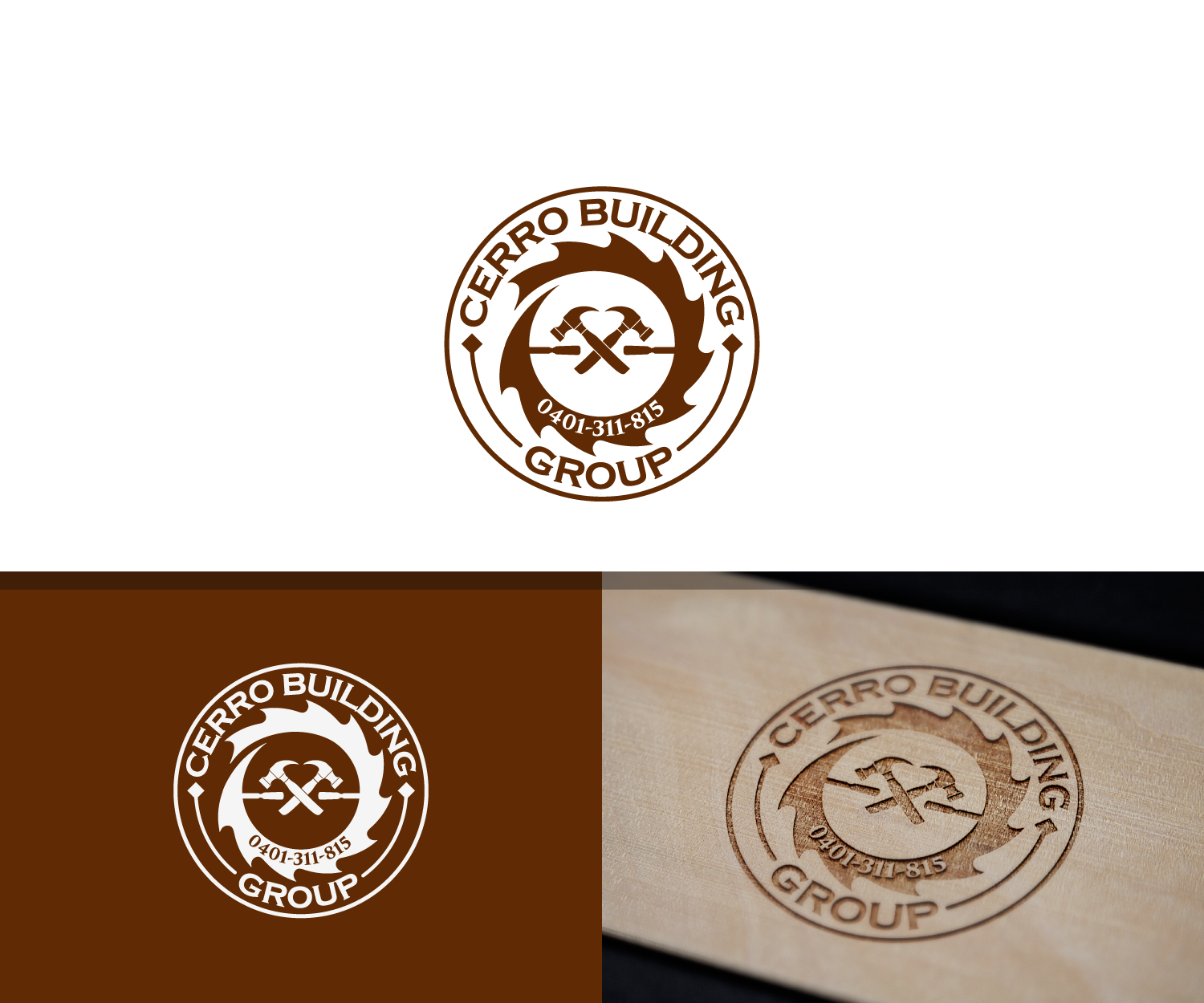 Logo-Design von anico für Cerro building group | Design #21502552