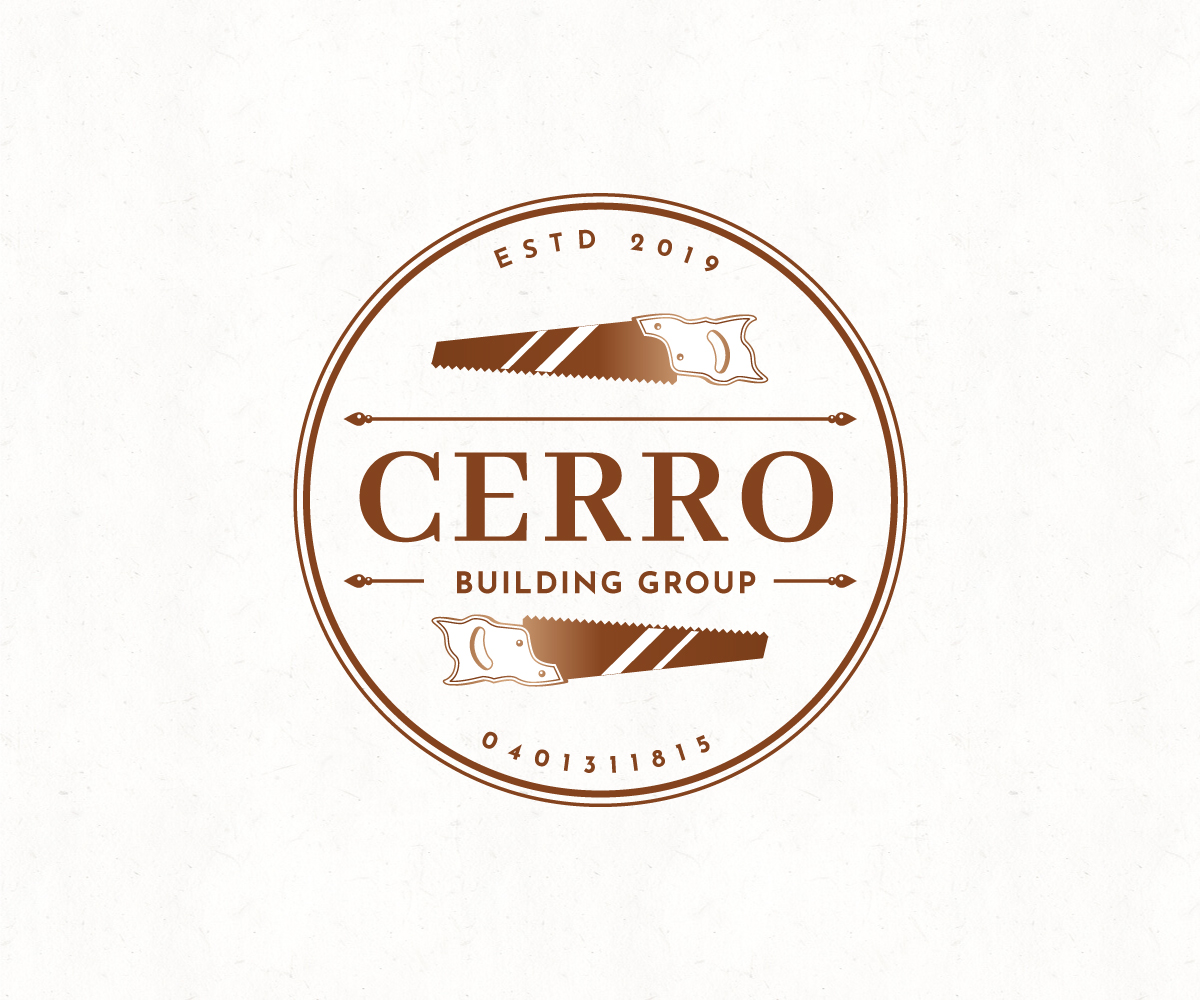Logo Design by 91.kremena.petrova for Cerro building group | Design #21509928