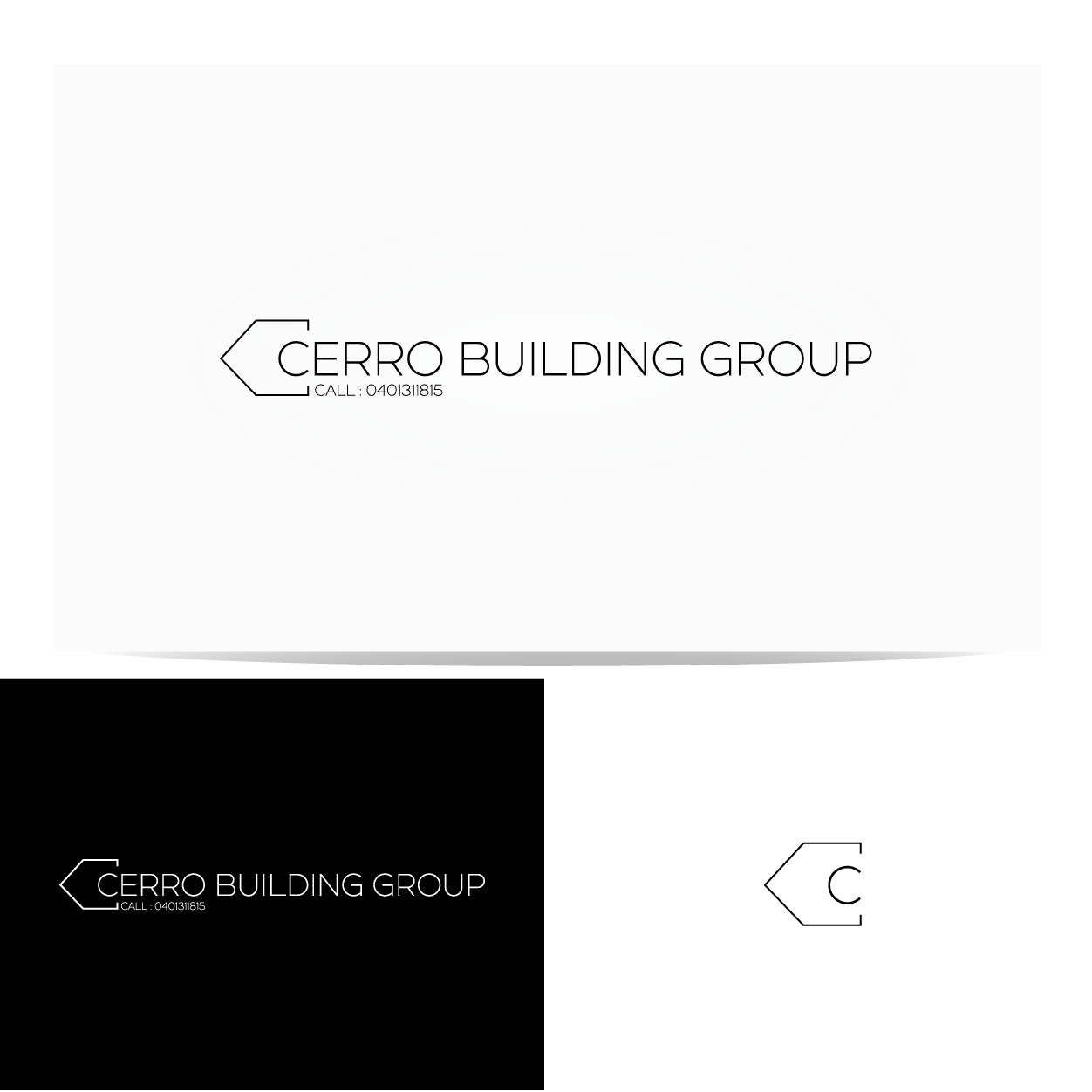 Logo Design by Irza for Cerro building group | Design #21529587
