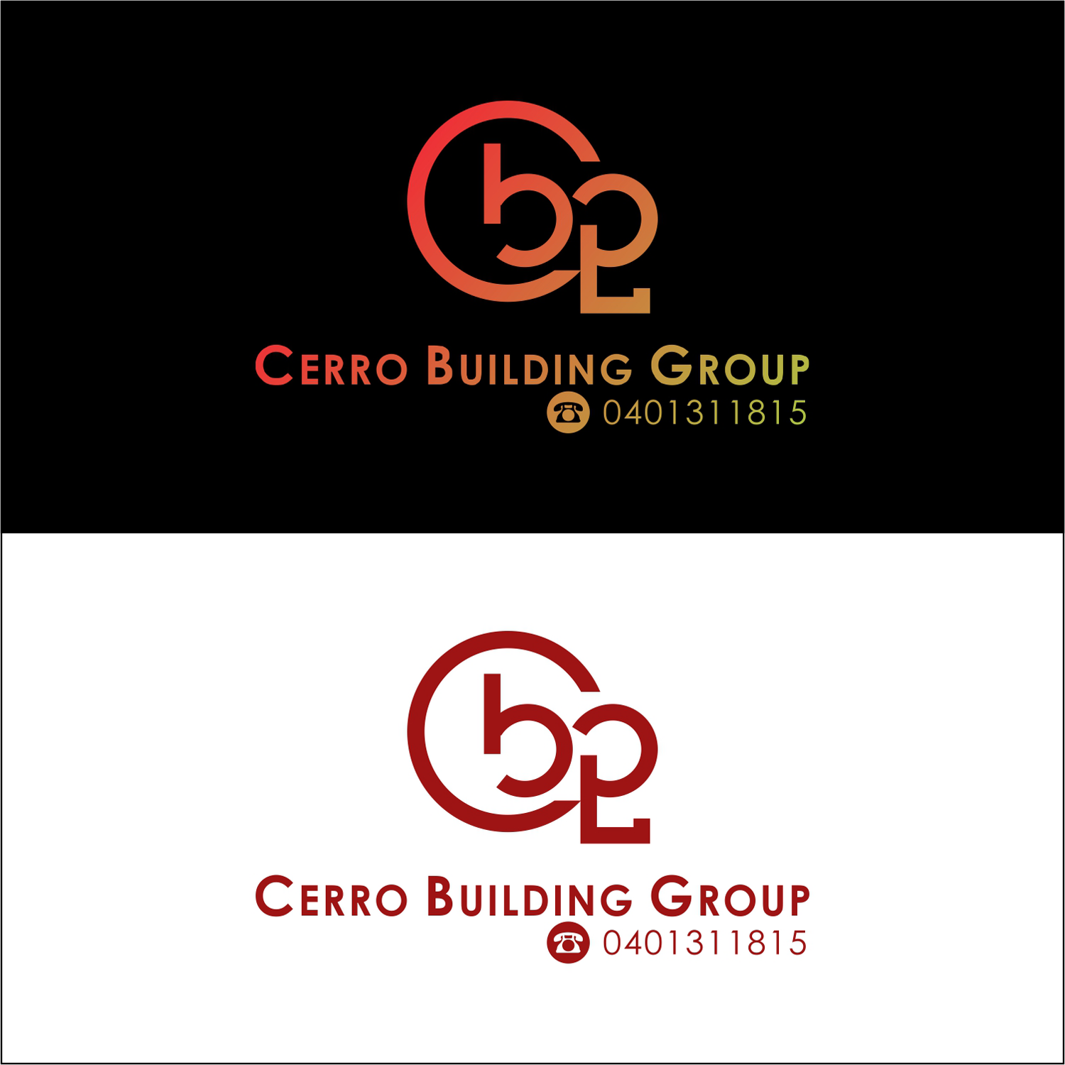 Logo Design by miseo.yui for Cerro building group | Design #21538311