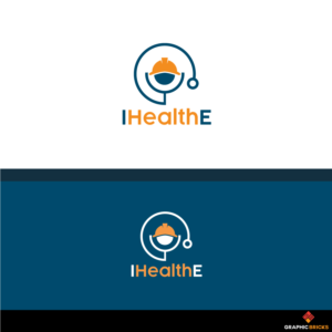 One version of logo with no text; one version of logo with 'IHealthE' | Diseño de Logo por Graphic Bricks