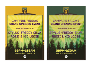 PARKSIDE LOUNGE FRIDAY MAY 3 | Flyer Design by cherry