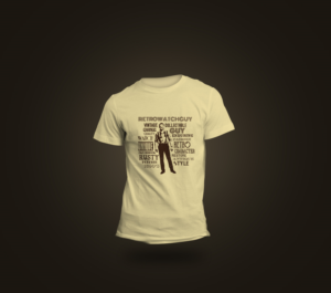 Diseño de Camiseta por Yassine Voinchet para RETROWATCHGUY | Diseño #21546518
