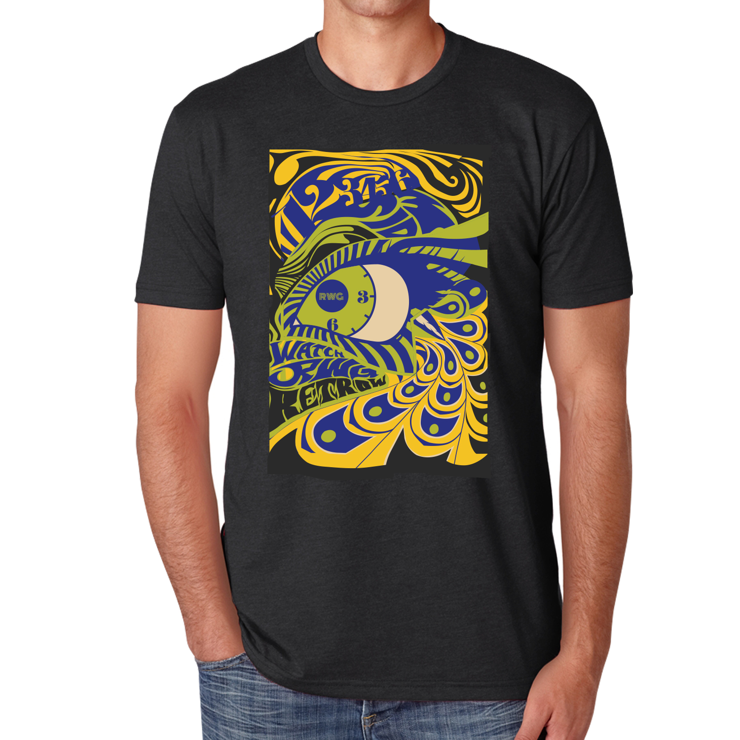 T-shirt Design by Eightone 3 for RETROWATCHGUY | Design #21539569