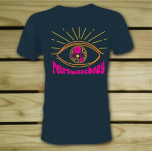 Vintage 1960s/1970s watch business needs a psychedelic t-shirt design  | Diseño de Camiseta por 75-R-P-Z