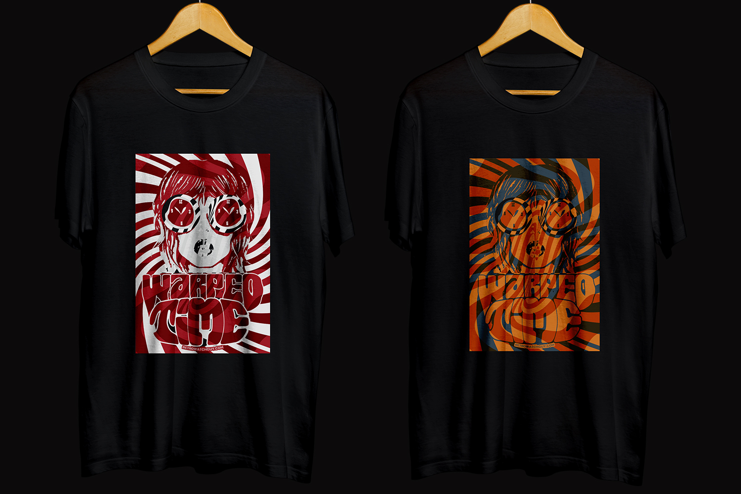 T-shirt Design by Blue - Design for RETROWATCHGUY | Design: #21609392