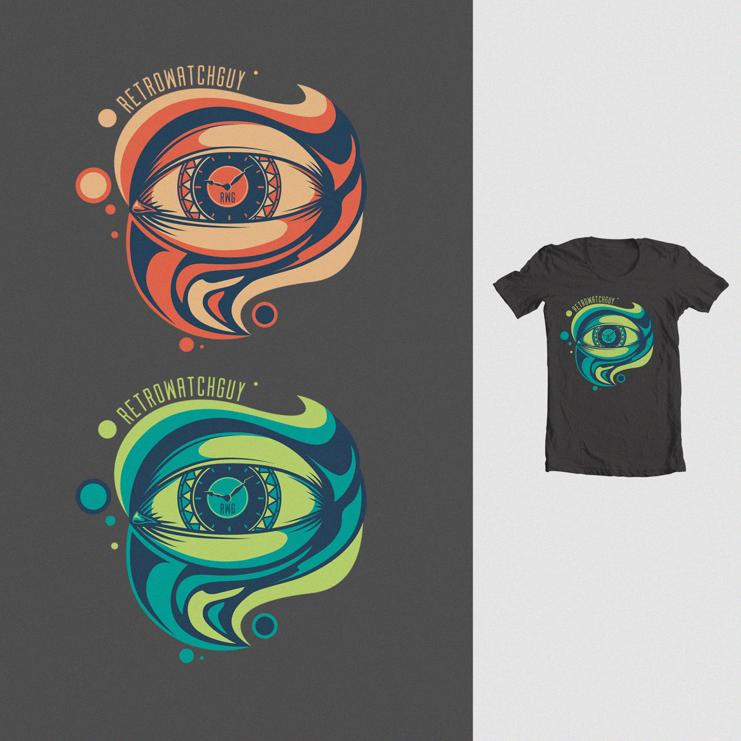 T-shirt Design by rurara for RETROWATCHGUY | Design #21532400