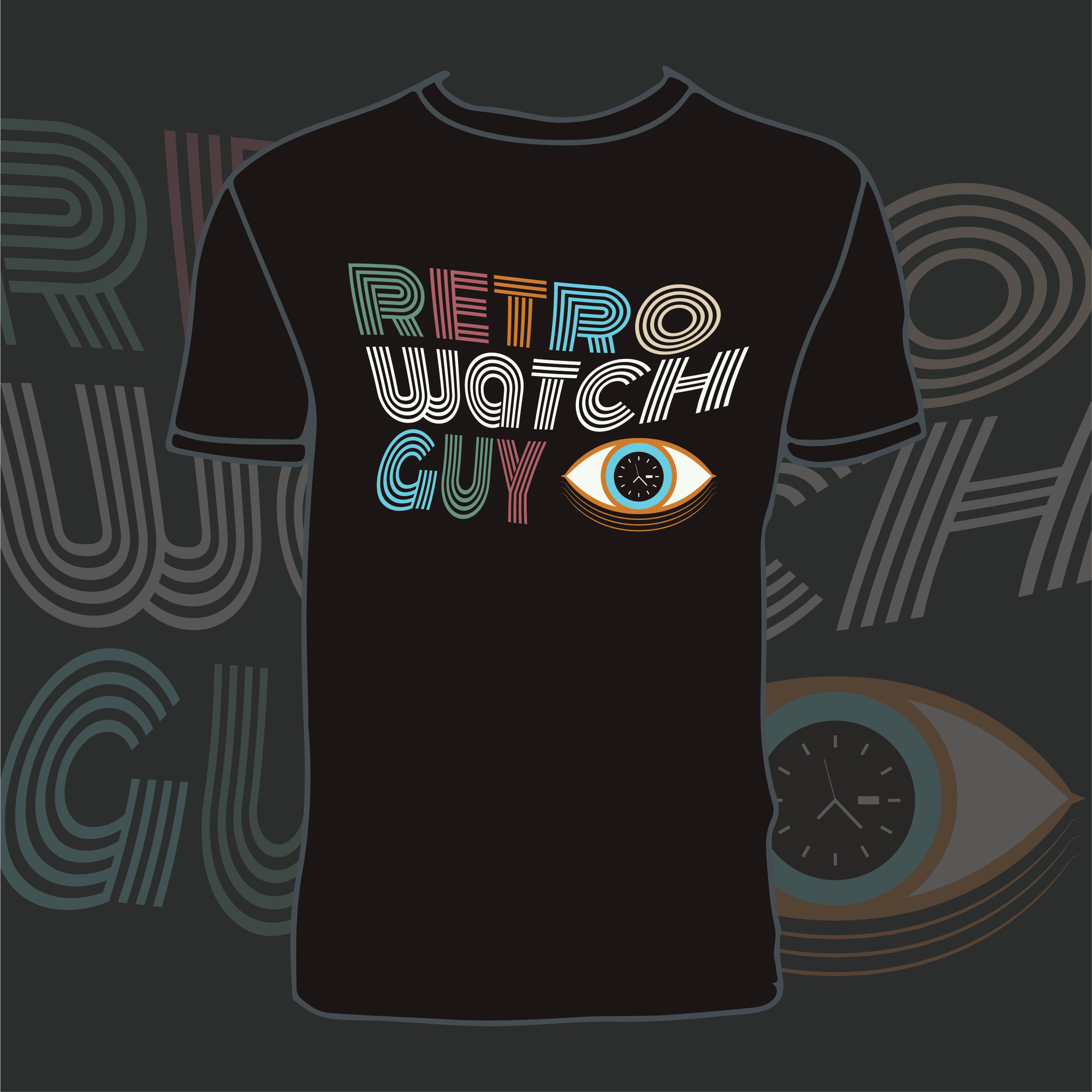 T-shirt Design by Joselito Miguel for RETROWATCHGUY | Design #21560103