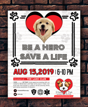 Friends of FIDO Fundraiser Flyer for shelter dogs | Flyer-Design von SAI DESIGNS