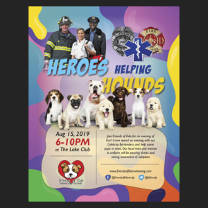 Friends of FIDO Fundraiser Flyer for shelter dogs | Flyer-Design von Emmanuel Creations