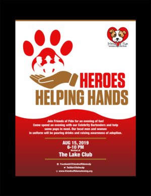 Friends of FIDO Fundraiser Flyer for shelter dogs | Flyer-Design von Fine Graphics House