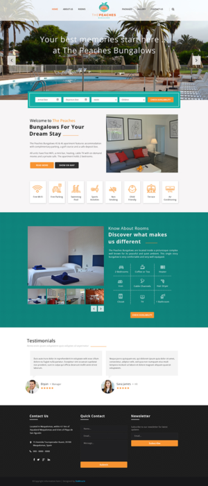 Web Design by Da Miracle for this project | Design #21524939